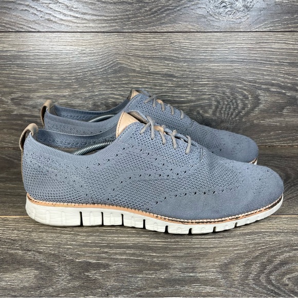 Cole Haan Other - Cole Haan Men's Size 12 ZeroGrand Stitchlite 'Ironstone' Wingtip Oxford Shoes